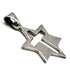 Sterling Silver Star of David with Cross Pendant